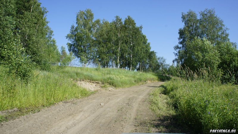 Кунаево со стороны Слюшино